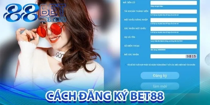 Quy trình thực hiện đăng ký 88bet nhanh và an toàn